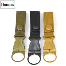 Load image into Gallery viewer, EDC Tactical Gear Military Nylon Webbing For Outdoor Tools Buckle Hook Water Bottle Holder Belt Clip Bushcraft Camp Carabiners