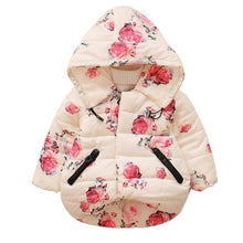 Load image into Gallery viewer, Modern Designer New Winter Baby Outerwear Hooded Printed Cotton Padded Jacket and Coats For Babies and Girls Kids
