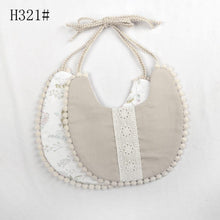 Load image into Gallery viewer, Newborn Baby Boys Girls Cute Saliva Towel Feed e Cotton Bibs Dribble Scarf For Baby Kids