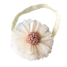 Load image into Gallery viewer, ILuxury Handmade Infant Child Hair Band Three-dimensional Alloy Rhinestone Crown Headdress Elastic Headband Turban For Baby Girls
