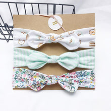 Load image into Gallery viewer, Baby Headbands For Newborn Hair Band Cute Baby Bow Flower Elastic Bow Headwear Kids Gifts Girl Hair Accessories
