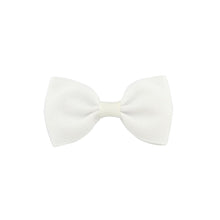 Load image into Gallery viewer, Colorful Mini Bow Tie Hair Clip Small Sweet Solid Ribbon Bow Safety Hair Clips Hairpins Baby Girl Hair Accessories