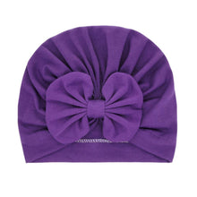 Load image into Gallery viewer, Children Baby Hat Kids Bow Cap Newborn Girls Photography Props Turban Infant Props For Baby Girls