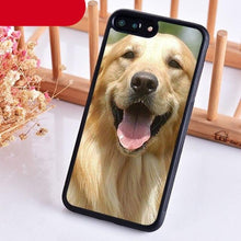 Load image into Gallery viewer, Golden Retriever Dog Cute Puppy Phone Case For Iphone 14 5 6 7 8 Plus X Xr Xs 11 12 13 Pro Max Ultra Full Protective Liquid Silicone Case Back Cover For Iphone