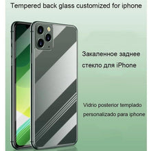 Load image into Gallery viewer, 3PCS Back Tempered Glass For iPhone 14 12 11 13 Pro Max 14 Plus Screen Protector Film For iPhone SE20 14 Pro MAX 14 Plus Anti Scratch/Bubble Back Tempered Glass Screen Protector Ultra Thin Rear Film for iPhone