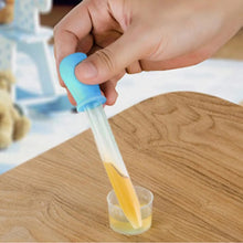 Load image into Gallery viewer, Color Random Children Dropper with Scale Washable Reusable Infant Droppers Detachable Dispenser Pipette for Travelling