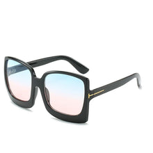 Load image into Gallery viewer, Fashion Oversized Women Square Big Frame Graduent Woman and Lady Sunglasses Brand Designer with UV400 Protection gafas de sol mujer