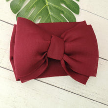 Load image into Gallery viewer, Modern Luxury Big Puff Bow Baby Girl Headbands for Girls Baby Turban Headband For Girls Baby