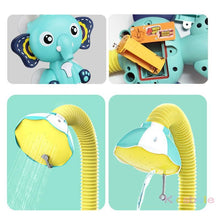 Load image into Gallery viewer, Baby Learning Colorful Bath Toys Game Elephant Shower Electric Water Spray Toy For Kids Swimming Fun Bathroom Toys