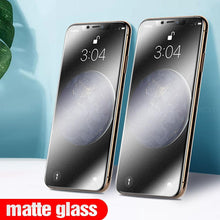 Load image into Gallery viewer, 2 Pcs/lot Matte Tempered Glass On For Iphone 14 13 12 Mini 11 Pro X Xs Max Xr 8 7 6 Plus Protective Protector Glass Film Anti-spy Tempered Glass Film Anti-scratch Case-friendly Screen Protector For Iphone