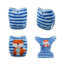 Load image into Gallery viewer, Most Popular Digital Position Baby Cloth Diaper with Microfiber Insert In Modern Printed Design For Baby Boys and Baby Girls KIds