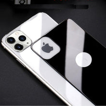Load image into Gallery viewer, Back 9H Tempered Glass For iPhone 14 Plus 13 12 mini 11 Pro X XR XS Max Rear Screen Protector Protective Film Gold Black White Anti Scratch Edge to Edge Coverage Back Glass for iPhone