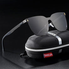 Load image into Gallery viewer, New Luxury Elegent Polarized Square Sunglasses Temples Sun Glasses for Men and Women With UV400 Protection