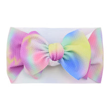 Load image into Gallery viewer, Luxury Mdoern Big Baby Kids Bows Headband Girls Floral Headwrap Elastic Hair Accessories Toddler Knotted for Girls