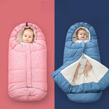 Load image into Gallery viewer, Newborn Winter Warm Baby Sleeping Bag Sleep sack For Stroller for Baby Sleep Sack Thickening Dual-use For Baby Kids