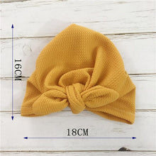 Load image into Gallery viewer, Elegant Flower Baby Hat Toddler Turban Head wraps Kids Bonnet Hat Newborn Baby Hat For Baby Girls
