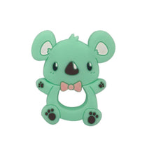 Load image into Gallery viewer, Food Grade Silicone Teethers Animal Fox Koala Teether Baby Silicone Chew Charms Kids Teething Gift Toddler Toys