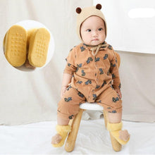 Load image into Gallery viewer, Cute Baby Thickening Furry Mid Floor Socks For Newborn Baby Boys And Girls Soft And Comfortable Footwear