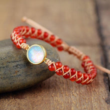 Load image into Gallery viewer, Handmade Luxury Wax Elegant Bracelet With Stone In Modern Colorful Design For Woman and Ladies