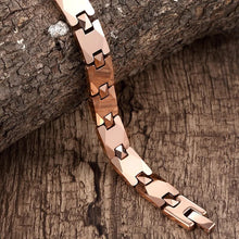 Load image into Gallery viewer, fashion Healthcare magnetic bracelet women titanium steel wristband magnetic bracelet men bracelet energy germanium bracelet men