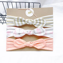 Load image into Gallery viewer, Baby Headbands For Newborn Hair Band Cute Baby Bow Flower Elastic Bow Headwear Kids Gifts Girl Hair Accessories