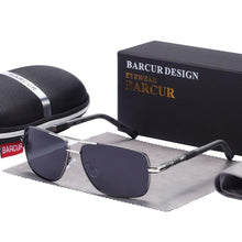 Load image into Gallery viewer, Luxury Men Modern Business Elegant New Sunglasses With High Quality Metal Frame and UV400 Protection