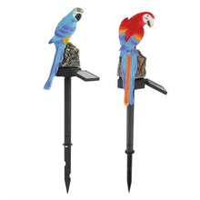Load image into Gallery viewer, Decorative LED Garden Waterproof Yard Lamp In Shape Of Parrot Outdoor Resin Solar Lights For Pathway Doorway Lawn