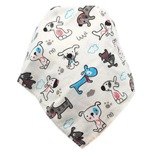 Load image into Gallery viewer, Baby Bibs Triangle Cotton Cartoon Child Bandana Dribble Bibs Newborn Slabber Absorbent Cloth For Baby and Kids