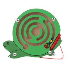 Load image into Gallery viewer, Children Magnetic Maze Toy Kids Wooden Puzzle Game Toy Kids Early Educational Brain Teaser Wooden Toy Intellectual Stevvex Board