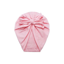 Load image into Gallery viewer, Luxury Modern Baby Headband Hat Bowknot Print Cotton Stretchy Turban Headband Infant Head Wrap Beanie Hat For Babies and Kids