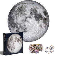 Load image into Gallery viewer, 1000pcs Modern Round Puzzles Toys Puzzles Educational Toys Puzzles For Adults Interesting Goods Learning And Education Moon and Planets Puzzles