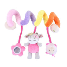Load image into Gallery viewer, Modern Baby Development Giraffe Animal Hand Bells Rattles Handle Toys Stroller Hanging Teether Baby Toys For Kids