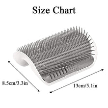Load image into Gallery viewer, Massager for Cats Pet Products Pets Goods Brush Remove Hair Comb Grooming Table Dogs Care Accessories Things Strip Soft Cat Massage Brushes Wall Mounted Scraper for Kitten