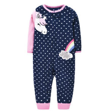Load image into Gallery viewer, Modern Baby Girl And Boys Pajamas Clothes fleece One Pieces Jumpsuits Romper For Kids 9 - 24M