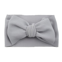 Load image into Gallery viewer, Big Bow Knot Solid Elastic Hairband Headband Stretch Turban Head Wrap Headwear