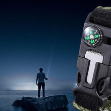 Load image into Gallery viewer, Military Survival Men Watch With Compass/whistle /scraper/Waterproof 30M Outdoor Men Sports G Style -Shock Watch Relogio Masculino