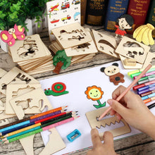Load image into Gallery viewer, 100Pcs Baby Toys Drawing Toys Coloring Board Children Creative Doodles Early Learning Education Toy Boy Girl Learn Drawing Tools
