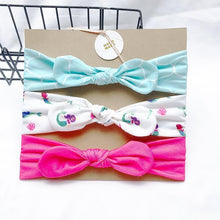 Load image into Gallery viewer, Baby Headbands For Newborn Hair Band Cute Baby Bow Flower Elastic Bow Headwear Kids Gifts Girl Hair Accessories