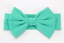 Load image into Gallery viewer, Headband Knitted Cotton Children Girls Elastic Bow Hair Bands Turban for girl Headbands