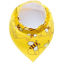 Load image into Gallery viewer, Baby Bibs Triangle scarf Cotton Cartoon Child Bandana Bib Dribble Bibs Newborn BIb for Kids