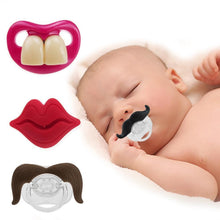 Load image into Gallery viewer, Silicone Funny Pacifier Dummy Nipple Teethers Appease Toy Toddler Pacy Orthodontic Teat For Infants Baby and Kids