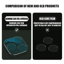 Load image into Gallery viewer, 3PCS Camera Lens Screen Protector for iPhone 11 12 Pro Max 13 Mini Camera Glass for iPhone XR XS X 7 8 Plus 6 6S SE 2020 Glass Lens Scratch Resistant Tempered Glass