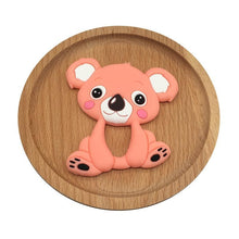 Load image into Gallery viewer, 1pc Unique Baby Koala Silicone Teether Teething Chew Toy Nursing Tool Pendant Food Grade Silicone