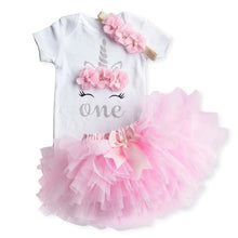Load image into Gallery viewer, Unicorn Party Dresses For 1 Year Baby Girl Birthday Outfits FOr 1st Birthday Party