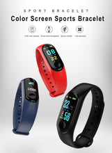 Load image into Gallery viewer, Smart Fitness Waterproof Sports Watches For IOS and Android Sistems Smartwatch With Heart Rate Monitor and Blood Pressure With Several Functions For Men Women and Kids