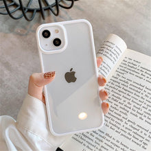 Load image into Gallery viewer, Unisex Cute Shockproof Silicone Bumper Phone Case For iPhone 14 11 12 13 Pro Max Colorful Transparent Protection Back Cover Silicone Protective Cover For iPhone