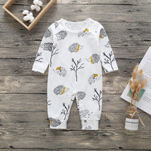 Load image into Gallery viewer, Baby Clothes Boys Girls Romper Floral Dinosaur Car Printed Long Sleeve Cotton Romper Kids Jumpsuit Playsuit For Kids