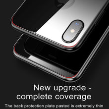 Load image into Gallery viewer, 9D Protective Back Tempered Glass For iPhone 13 12 11 Pro MAX 7 8 Plus Full Cover Screen Protector Film For iPhone XS MAX XR Ultra Thin All -Coverage Full Glass Back Tempered Glass Screen Protector Film for iPhone