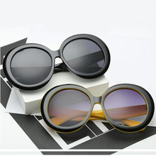Load image into Gallery viewer, Luxury Round Oversized Big Frame Oval Vintage Elegant Woman Sunglasses Oculos De Sol Gafas