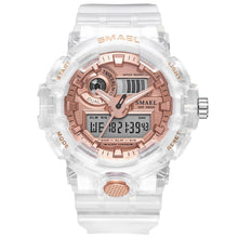 Load image into Gallery viewer, Sport Digital Watch for Men and Woman With Luminous Dual Time Waterproof 5 Bar Modern Men's Military Wristwatch WIth Night Mode